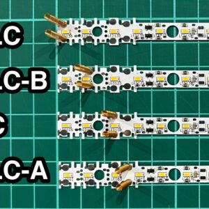 【赤熊工房】コンデンサタイプ RB-Light Nゲージ向け汎用室内灯（はんだづけ不要版）