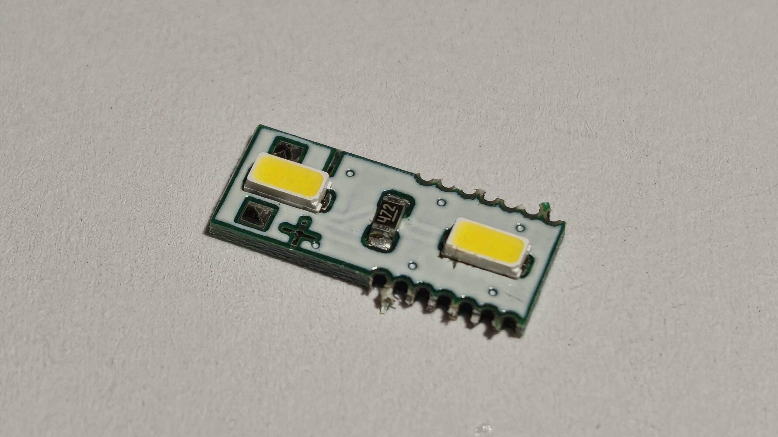 【オプション】T社97240利尻用乗務員室灯はんだ済/基板単体